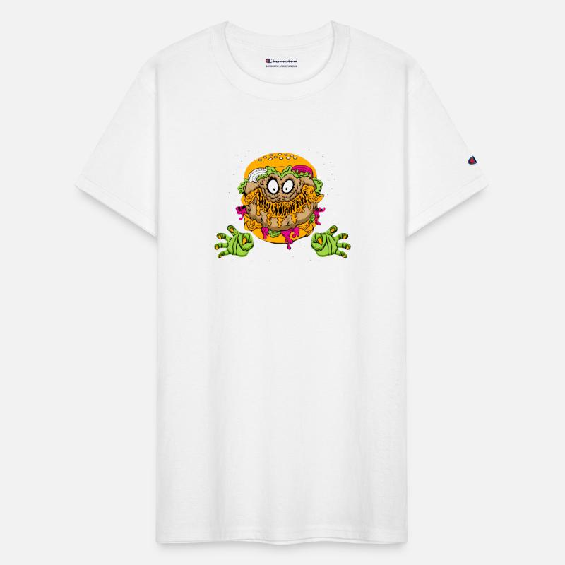 burger monster scary