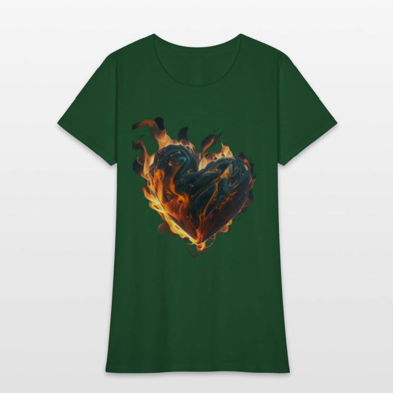 Burning Heart, into the darkness of love Novelty