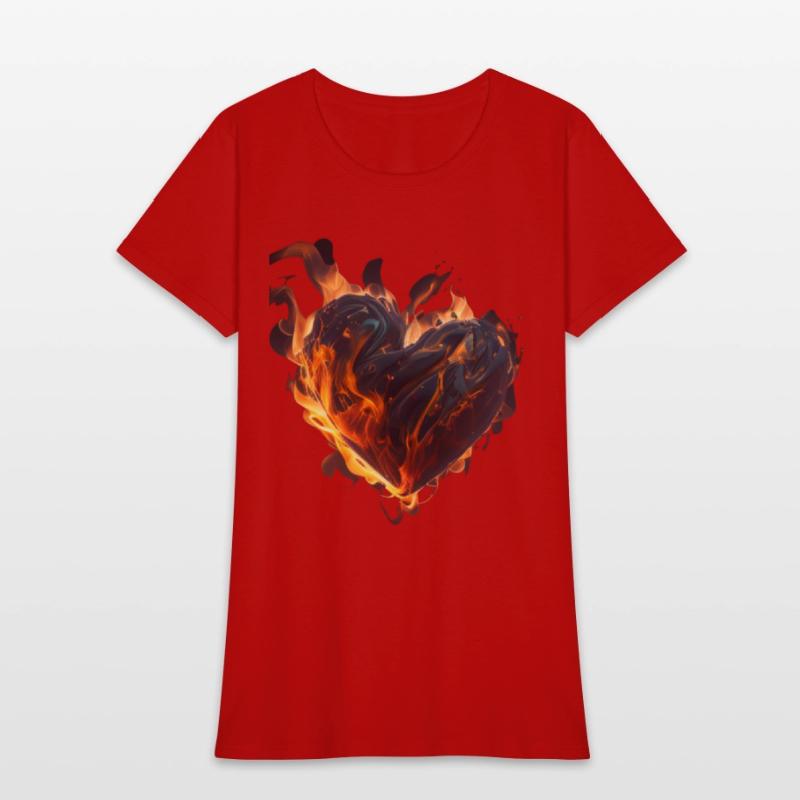 Burning Heart, into the darkness of love Novelty