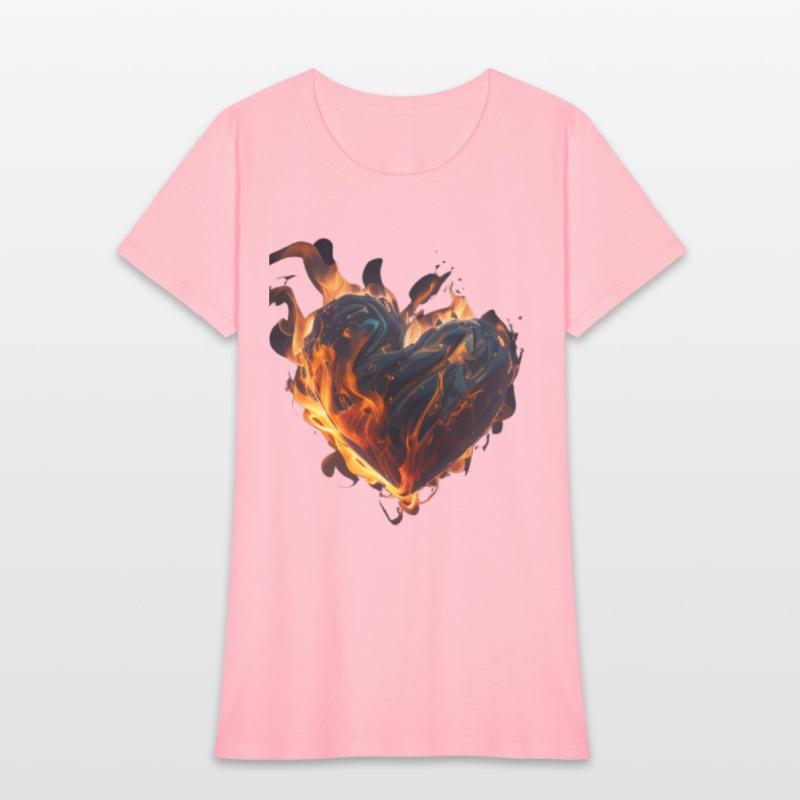 Burning Heart, into the darkness of love Novelty