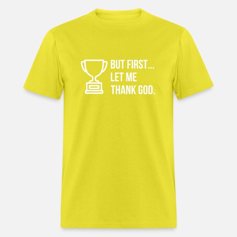 But First... Let Me Thank God Trophy of Gratitude