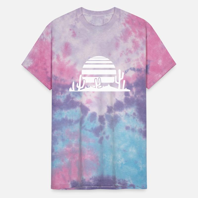 Cactus Desert Sunset Evening Sun Night Many Cacti