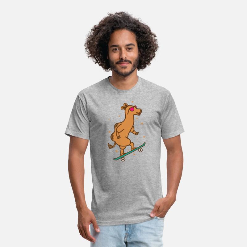 Camel on Skateboard Dromedary