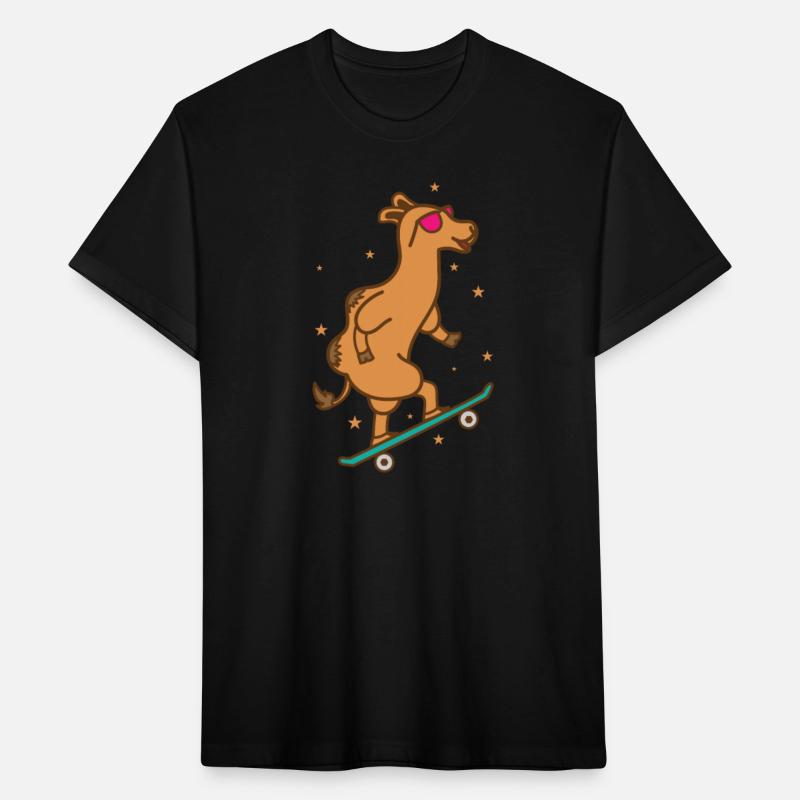 Camel on Skateboard Dromedary