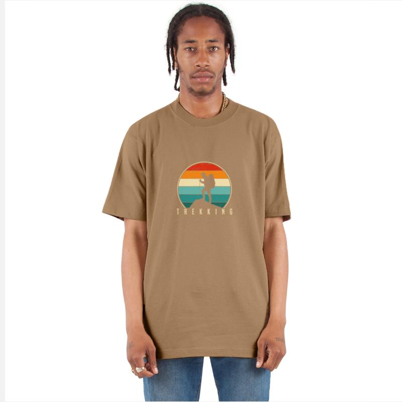 Camping & Trekking Adventure Tshirt for Explorers