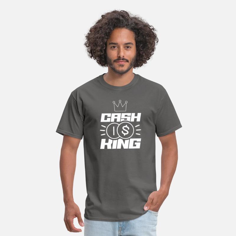 Cash Is King Invest Capitalism Money Saying