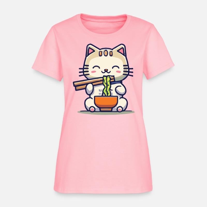 cat eating spaghetti