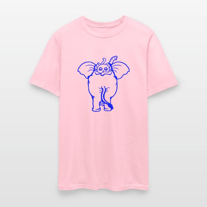 Cat Elephant Walking Team Lies On Top 2 Friends