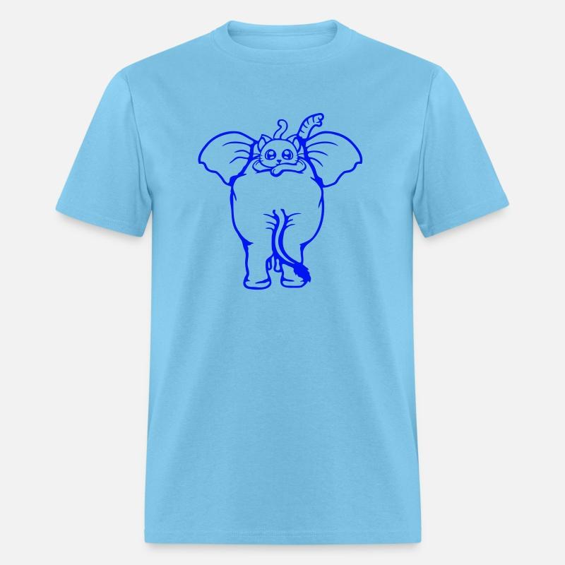 Cat Elephant Walking Team Lies On Top 2 Friends