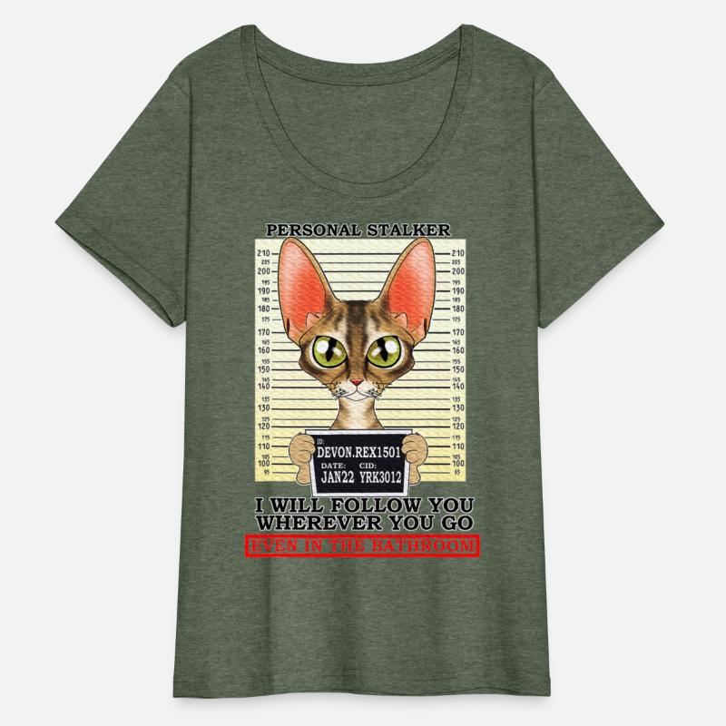 Cat Lover I Personal Stalker I Devon Rex Cat