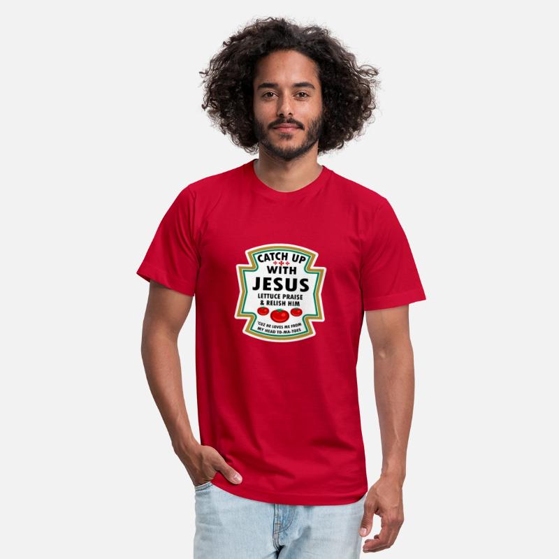 Catch Up With Jesus Shirt Ketchup Jesus Lettuce Pr