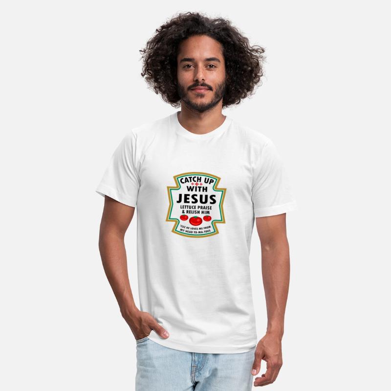 Catch Up With Jesus Shirt Ketchup Jesus Lettuce Pr