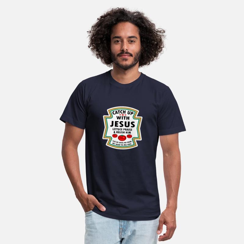 Catch Up With Jesus Shirt Ketchup Jesus Lettuce Pr