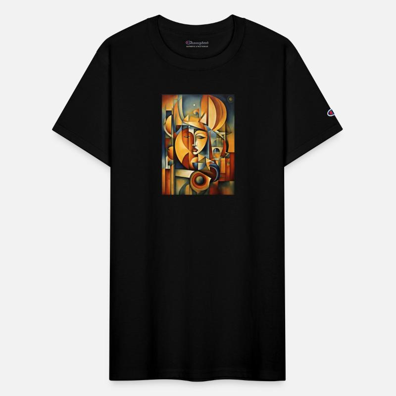 "Celestial Symphony: Abstract Cubist Art Unveiled"