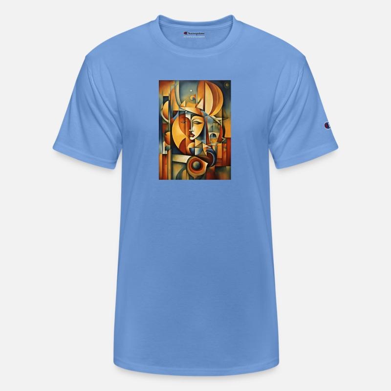 "Celestial Symphony: Abstract Cubist Art Unveiled"