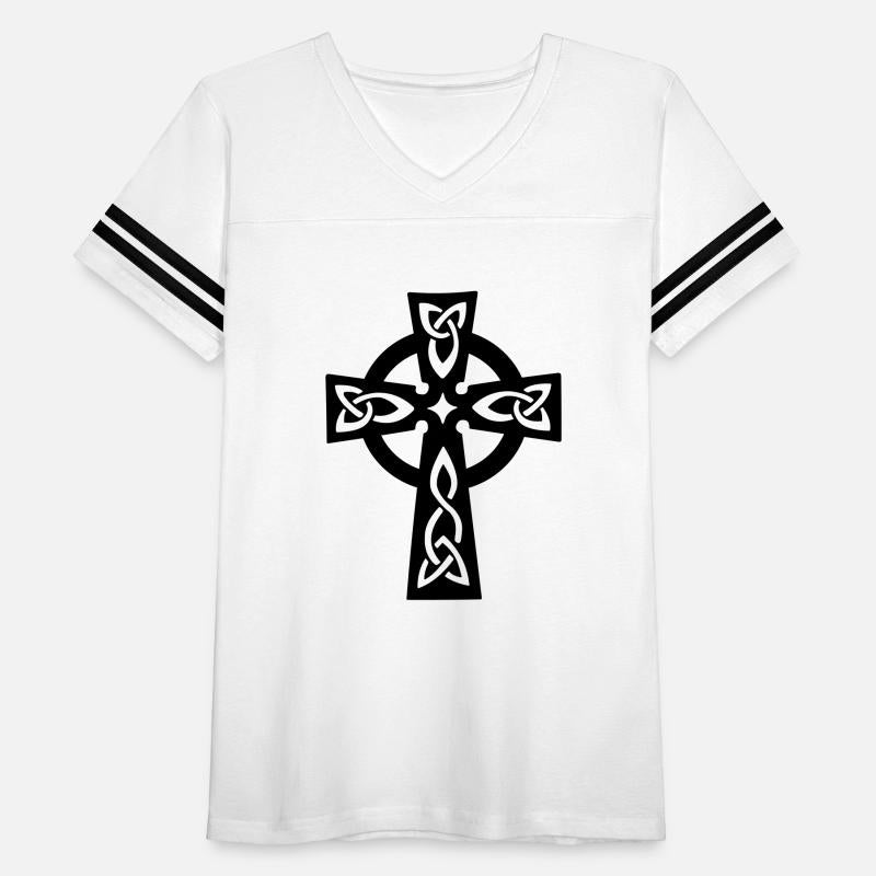 Celtic cross with circle black