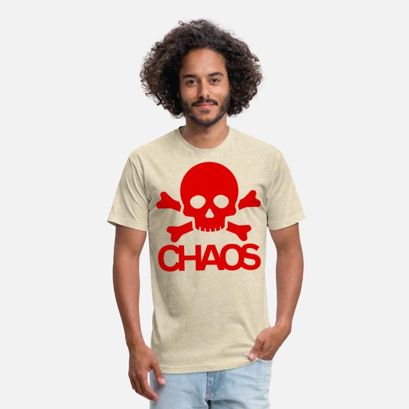 CHAOS Skull Bones Punk Rock (Blood Red)