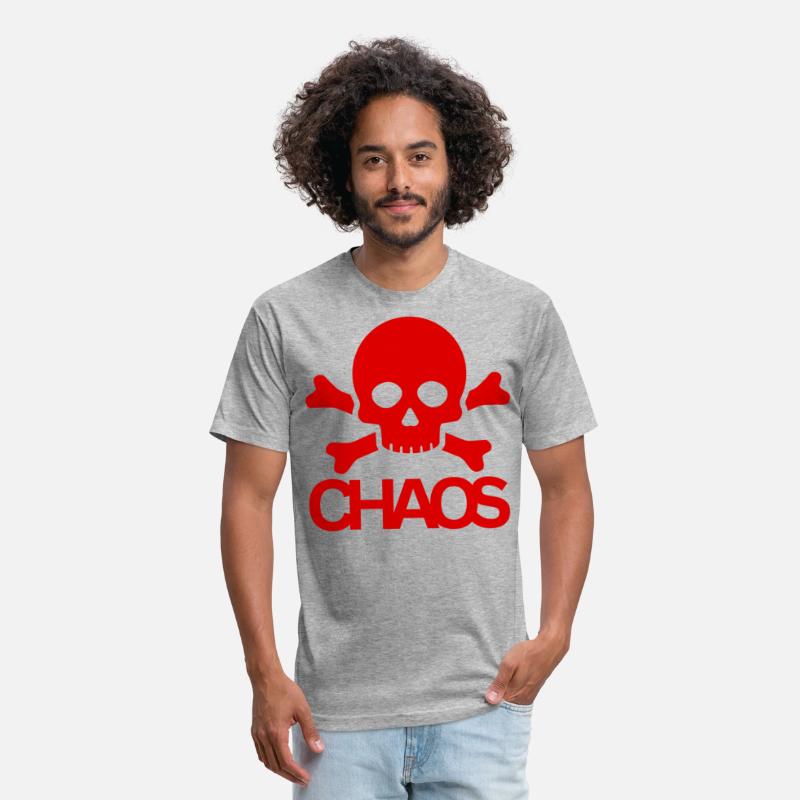 CHAOS Skull Bones Punk Rock (Blood Red)