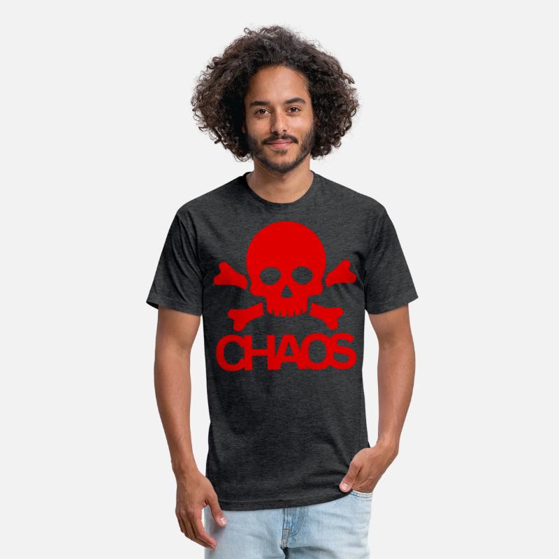 CHAOS Skull Bones Punk Rock (Blood Red)