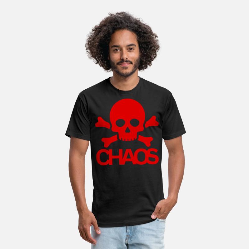 CHAOS Skull Bones Punk Rock (Blood Red)