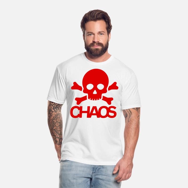 CHAOS Skull Bones Punk Rock (Blood Red)