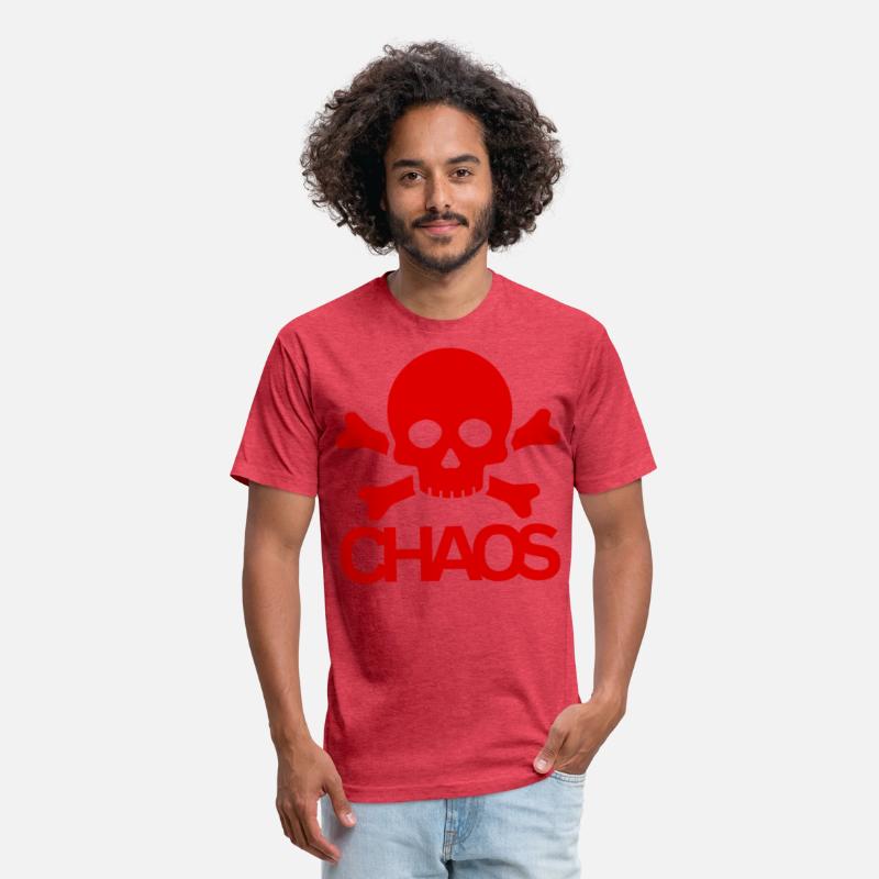 CHAOS Skull Bones Punk Rock (Blood Red)