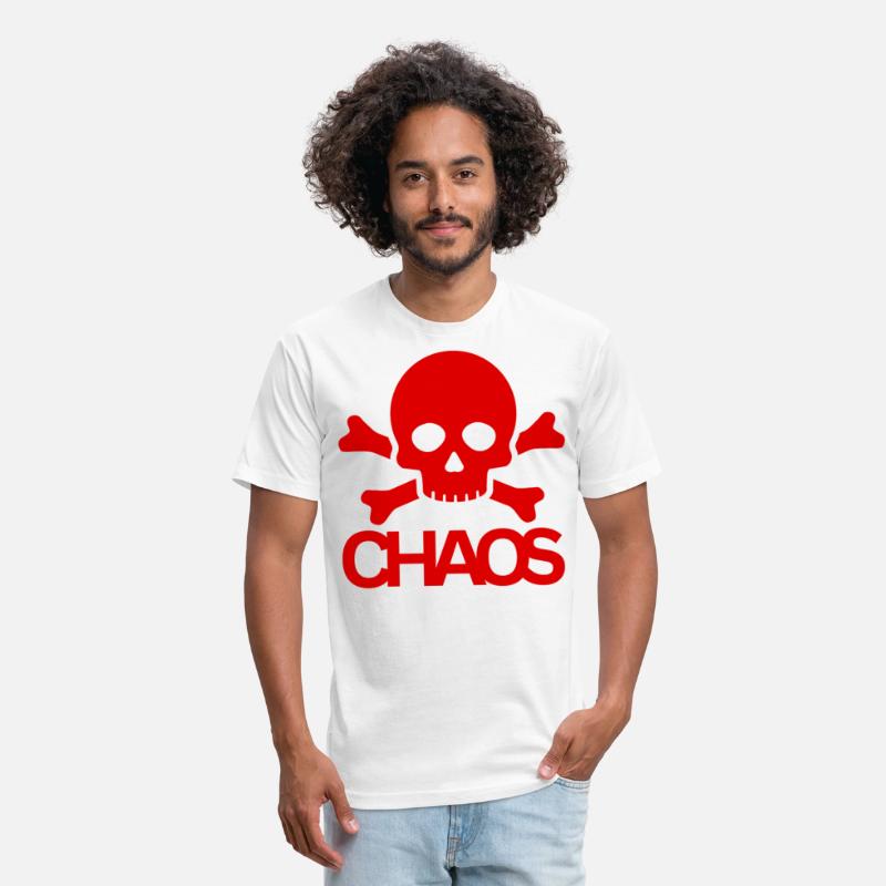 CHAOS Skull Bones Punk Rock (Blood Red)