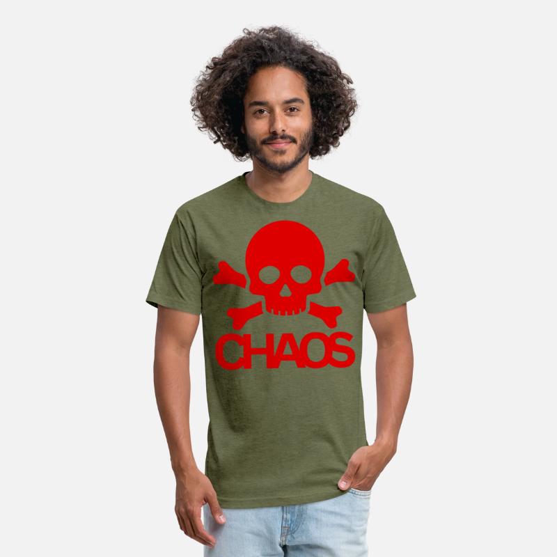 CHAOS Skull Bones Punk Rock (Blood Red)