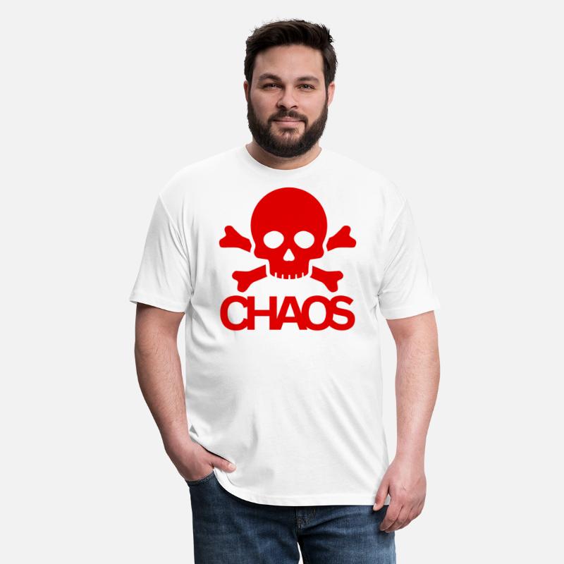 CHAOS Skull Bones Punk Rock (Blood Red)