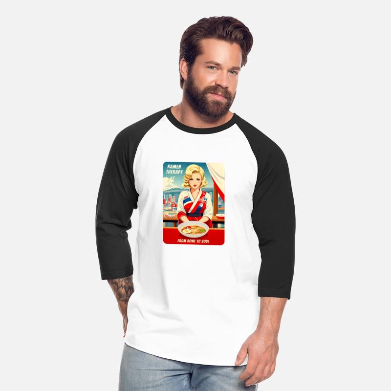 Charming Retro Art Style Japan Ramen Gaijin Humor