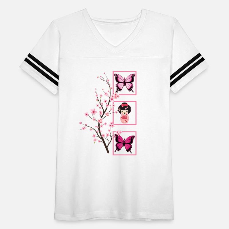 Cherry Blossom Shirt, Sakura Kawaii Japanese Doll