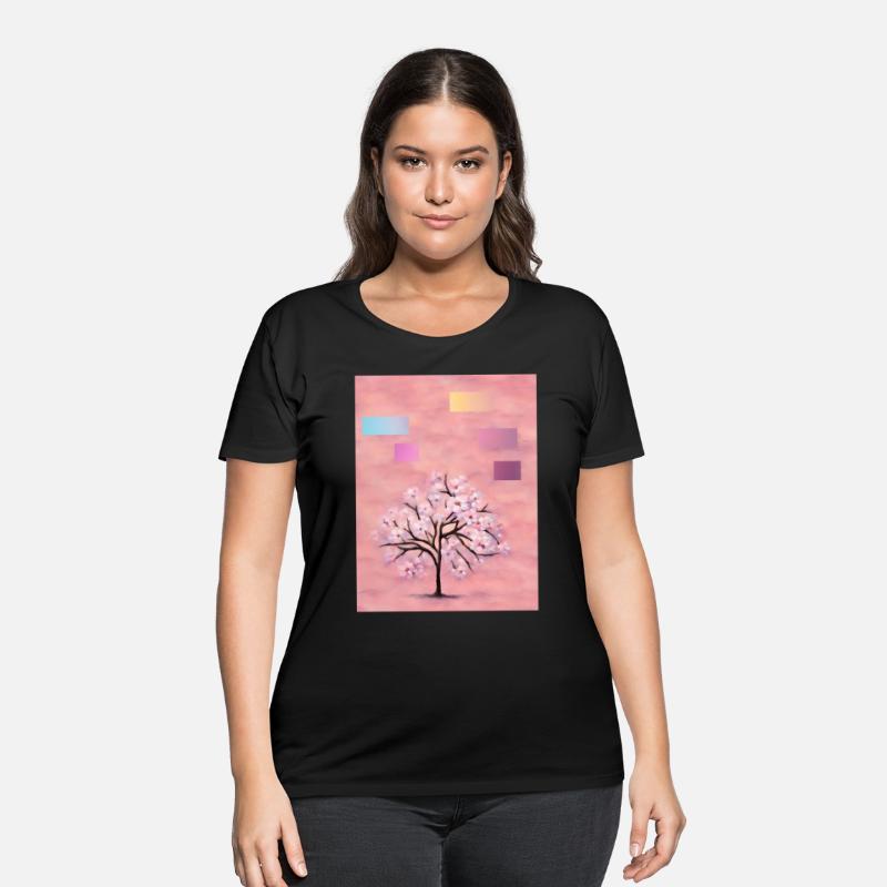 Cherry Blossom Tree, Nature,Green Earth Series