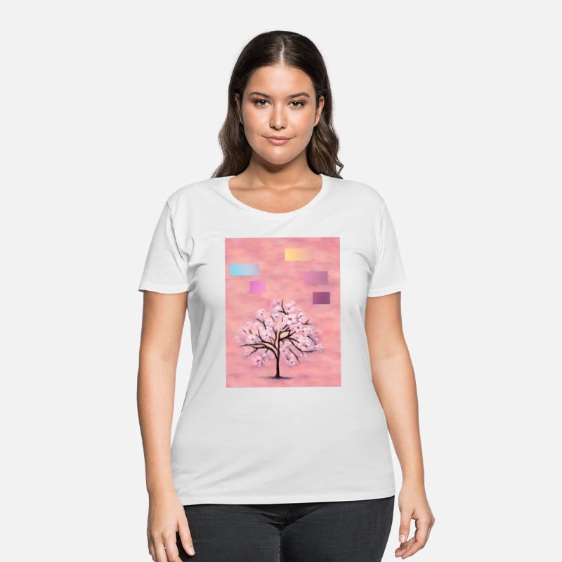 Cherry Blossom Tree, Nature,Green Earth Series