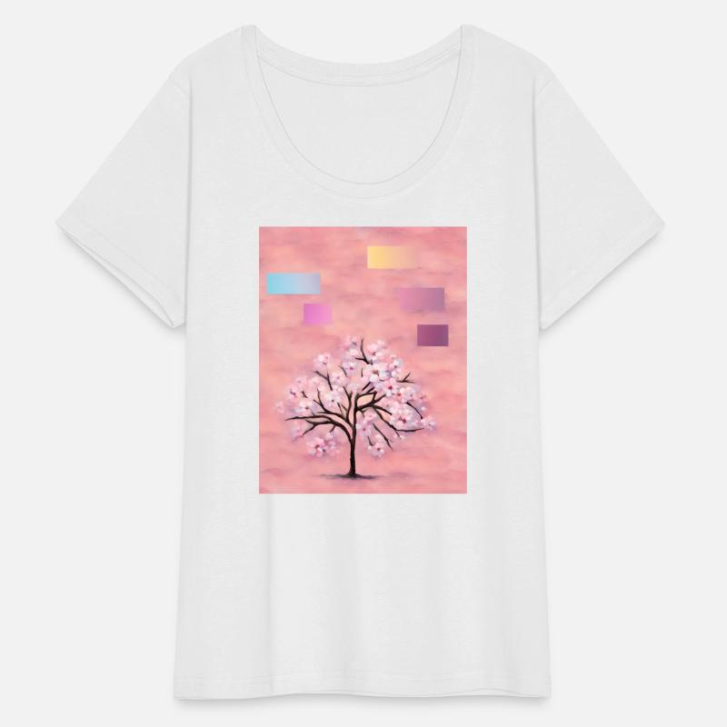 Cherry Blossom Tree, Nature,Green Earth Series