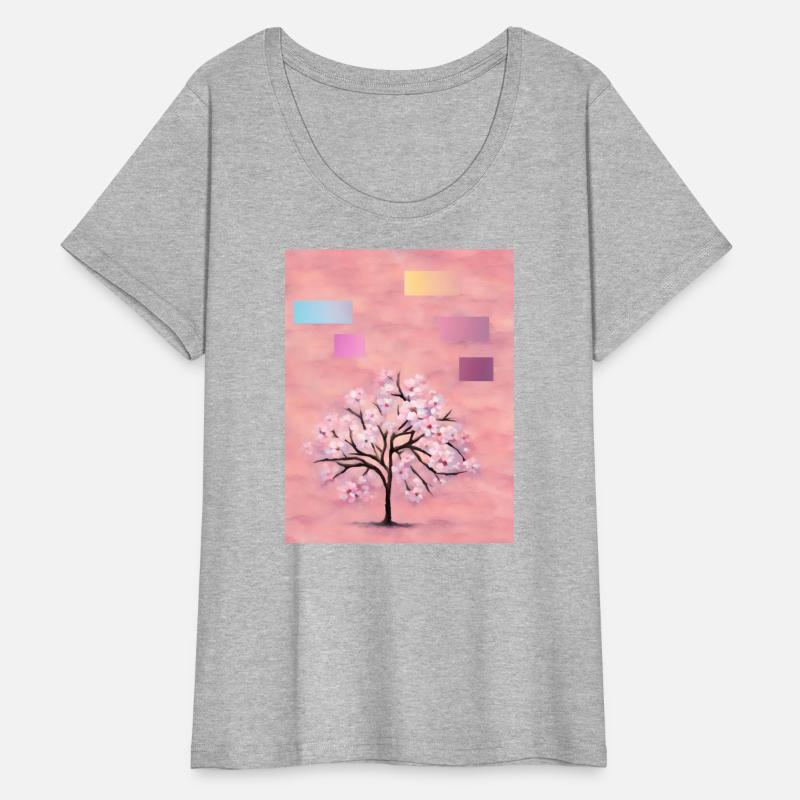 Cherry Blossom Tree, Nature,Green Earth Series