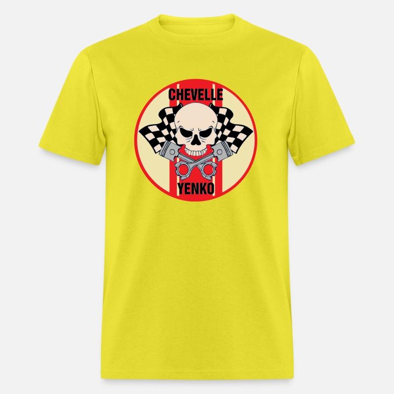 Chevelle Yenko skull & pistons