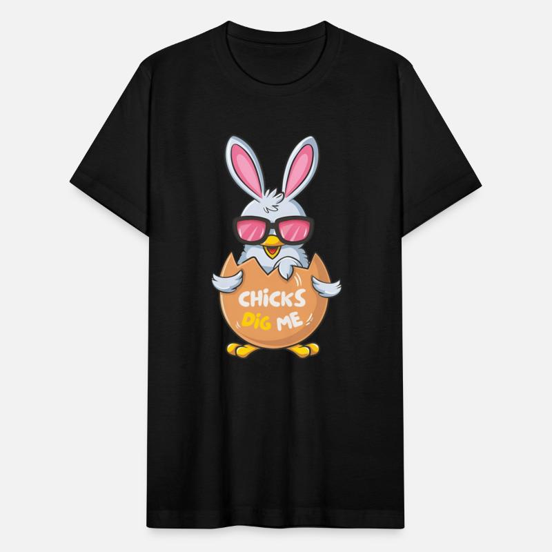 Chicks dig me - easter chicks bunny egg hunt