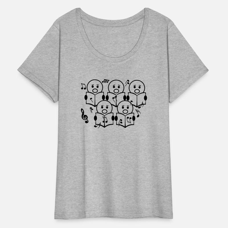 Choir logo with singers