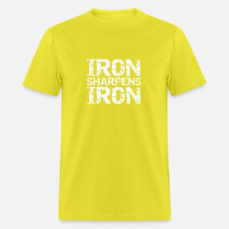 Christian Workout Discipleship Distressed Iron Sha