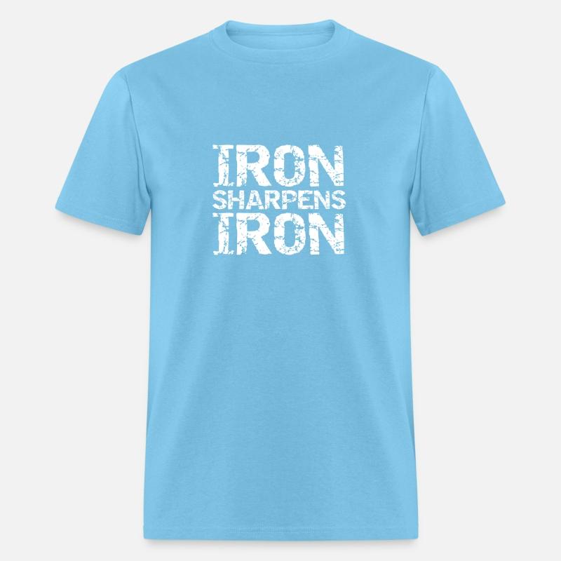 Christian Workout Discipleship Distressed Iron Sha