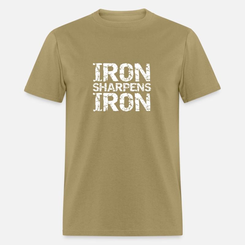 Christian Workout Discipleship Distressed Iron Sha