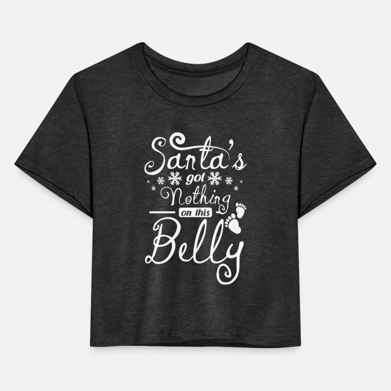 Christmas Santa's got nothing on this belly