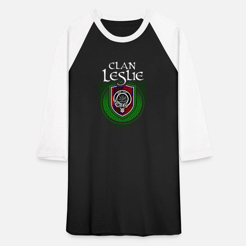 Clan Leslie Scottish Crest Badge and Tartan