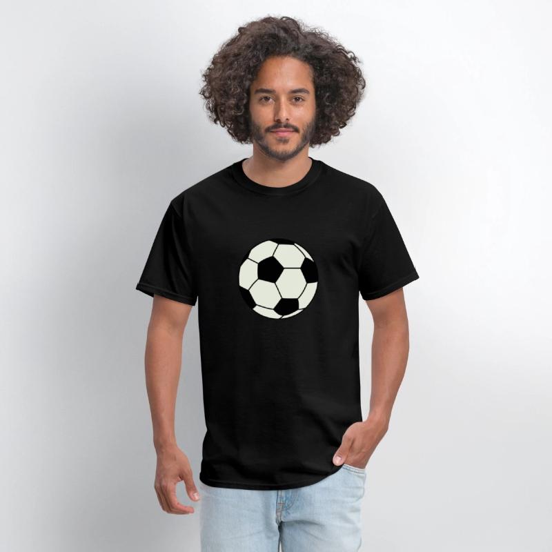 Classic Soccer Ball Timeless Football Fan Graphic