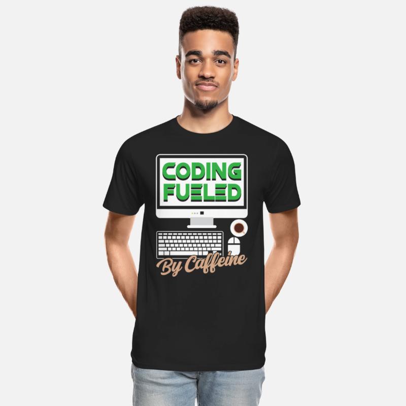 Coding Fueled By Caffeine Coder Programmer Code