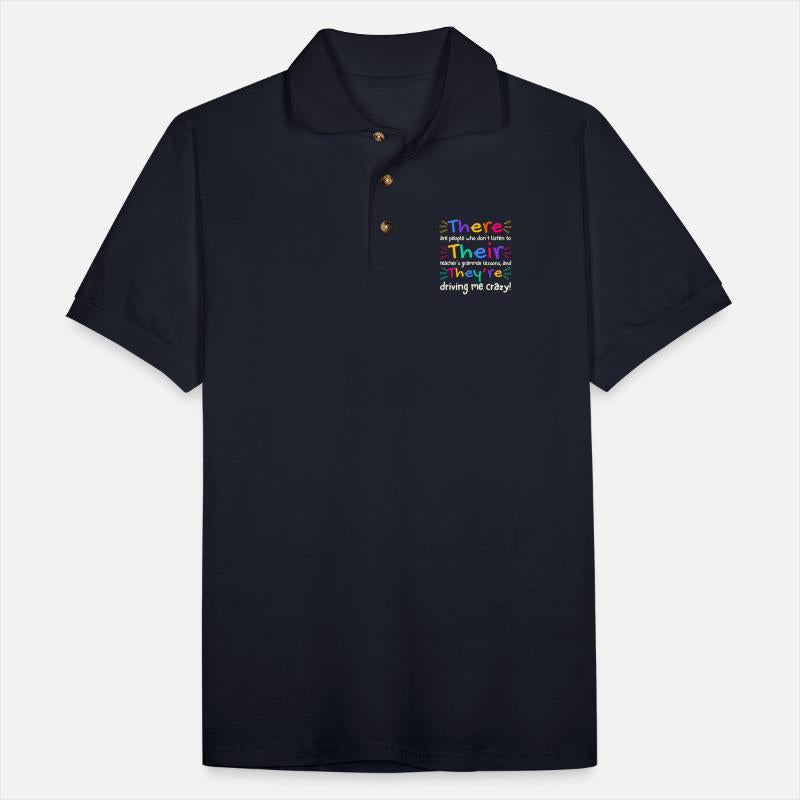 Colorful Grammar Teacher Humor Tee