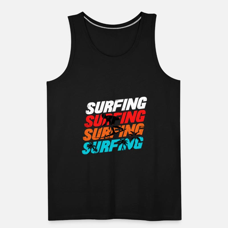 Colorful lettering SURFING
