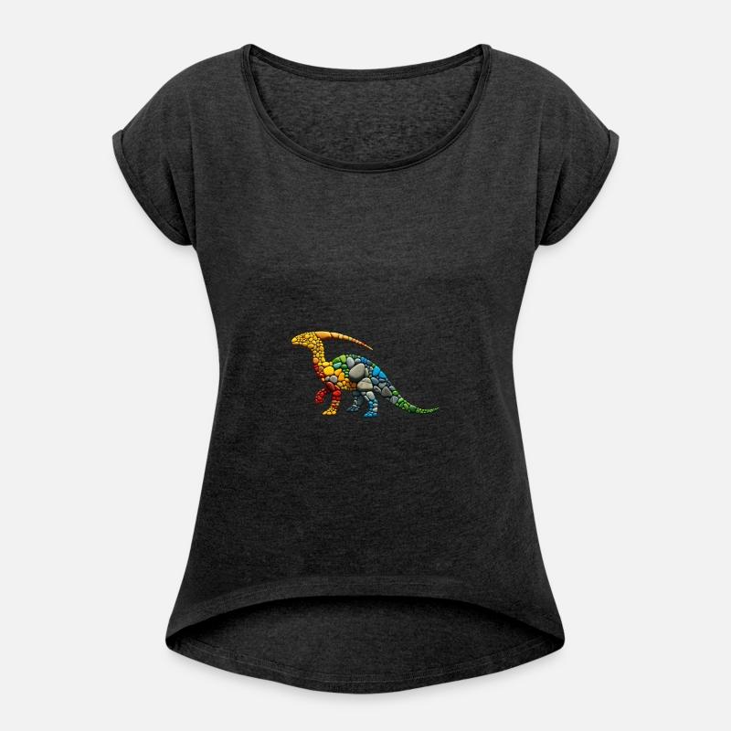 Colorful Pebble Brachiosaurus Dinosaur