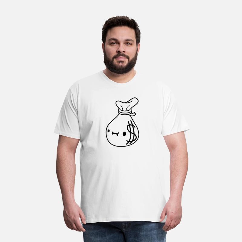 comic face money sack