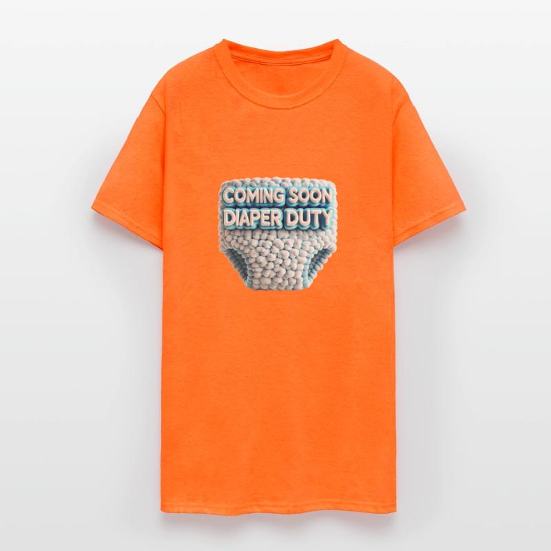 Coming Soon: Diaper Duty Baby Announcement Design